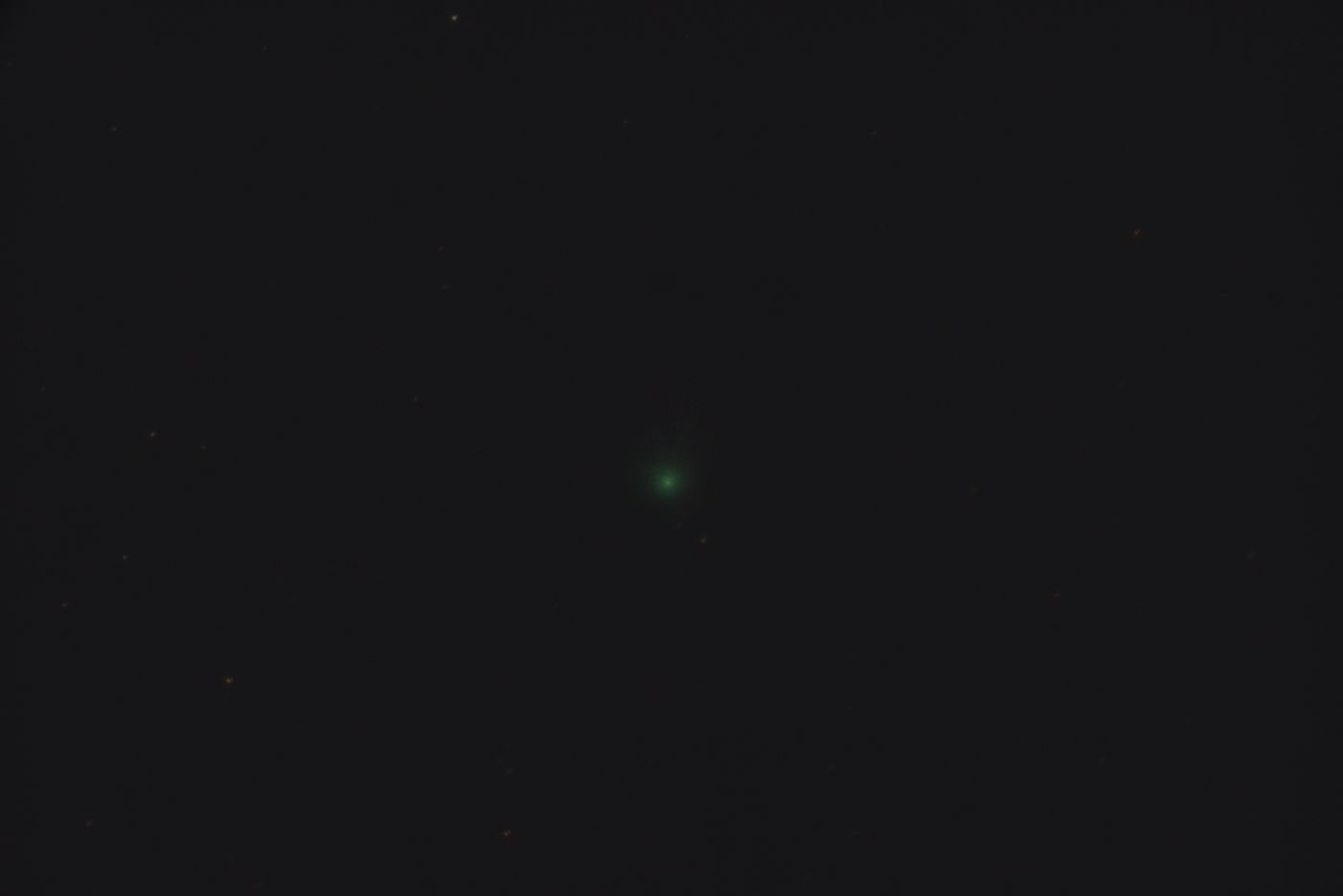 Kométa C/2023 P1 (Nishimura) z 21.08.2023. Autor: M Urbaník, Krajská hvezdáreň v Žiline